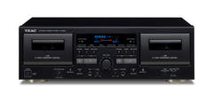 TEAC W-1200 Reproductor de Cassettes Doble (Negro)