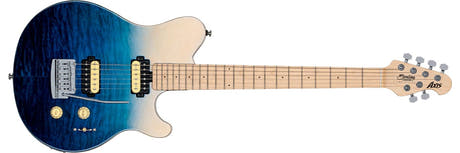 Sterling By Music Man Axis AX3QM, Azul Spectrum