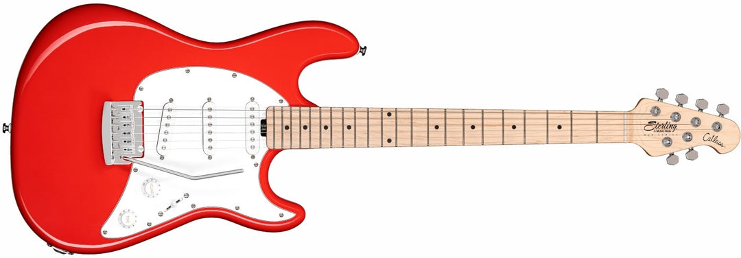 Sterling by Music Man Cutlass CT30SSS, Rojo Fiesta