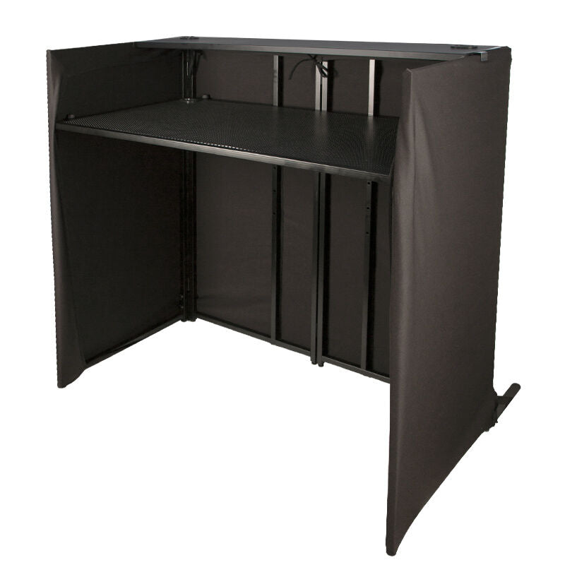 Soporte de mesa para DJ con soporte para TV