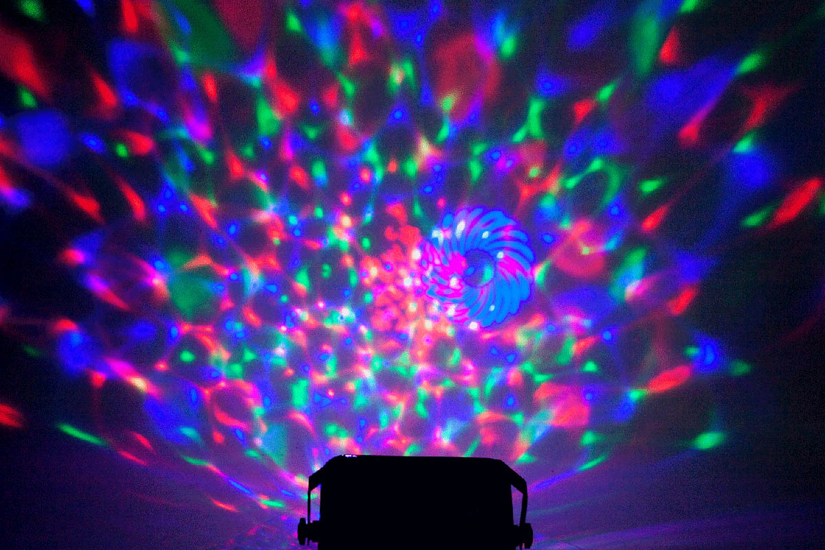 Ibiza Astro 3-in-1 light effect
