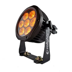 EVOLIGHTS GLACIER 7 LED PAR 7x10W RGBWA-UV IP65 iluminación escénica exterior