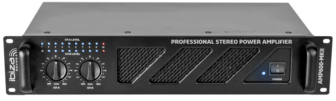 Ibiza AMP600-MKII - Amplificador de efectos (2x480W)