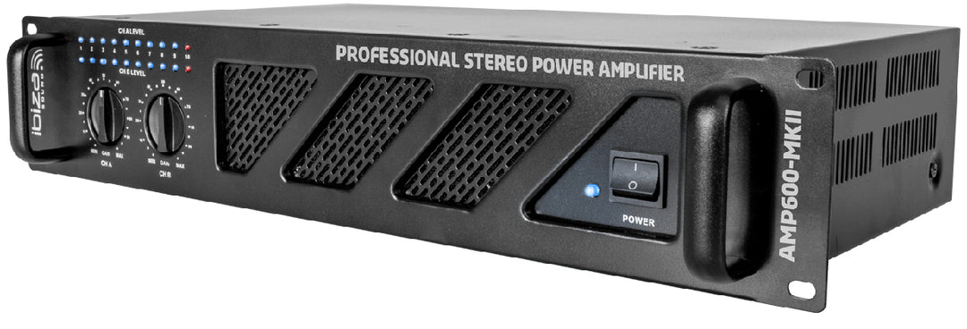 Ibiza AMP600-MKII - Amplificador de efectos (2x480W)