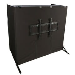 Soporte de mesa para DJ con soporte para TV