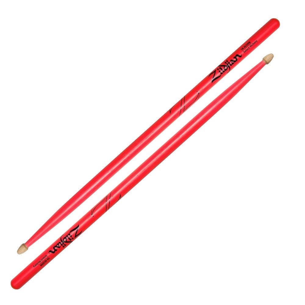 Zildjian 5A Acorn Neon Pink Hickory - punta de madera