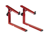 K&M 18811 Stacker para soporte de teclados Omega (Rojo)