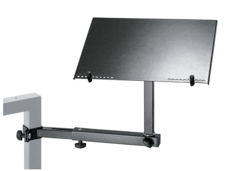 K&M 18815 Soporte para laptop para soporte de teclados Omega