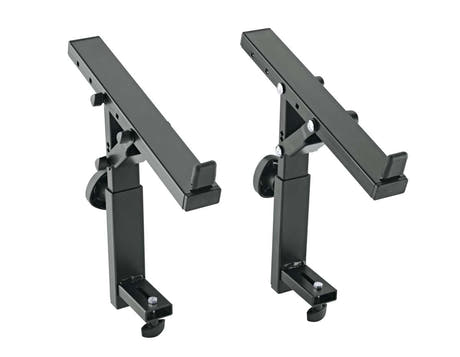 K&M 18822 Double Stacker para soporte de teclados Omega (Negro)