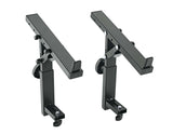 K&M 18822 Double Stacker for Omega Keyboard Stand (Black)