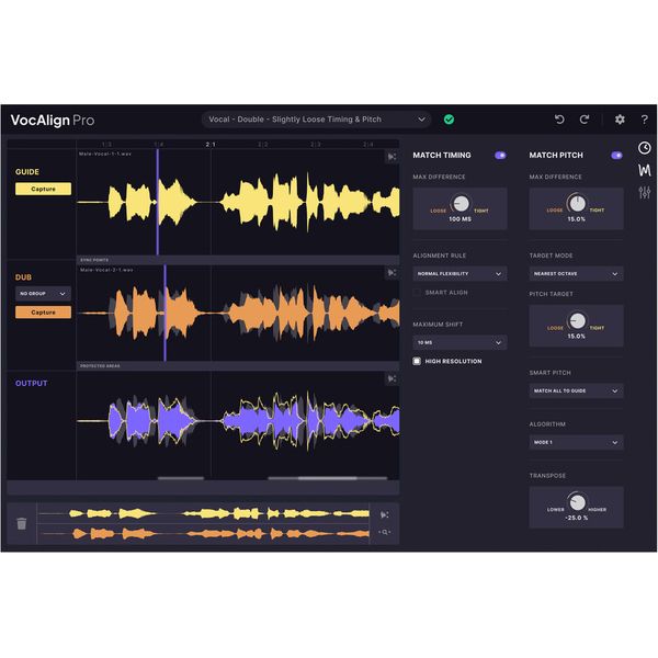 VocAlign Pro Actualización cruzada
