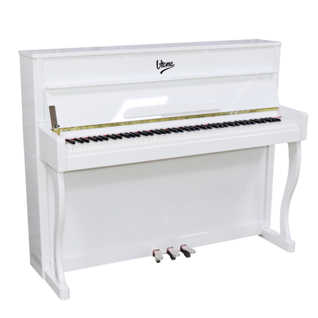 V-TONE BL-980 WH piano digital, blanco