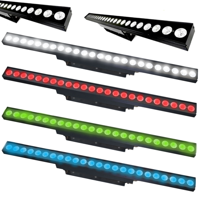 Barra de iluminación LED Evolights Pixel Bar 18x10W RGBW