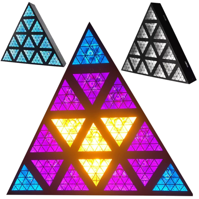 LIGHT4ME TRIANGIS LED efecto de luz 64x2W RGBA eje