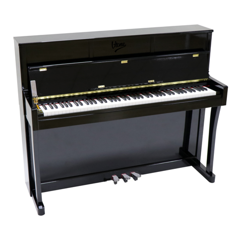 V-Tone BL-980 BK digitalt klaver, sort