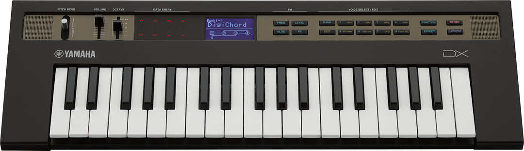 Yamaha Reface DX Synth Teclados (Negro)