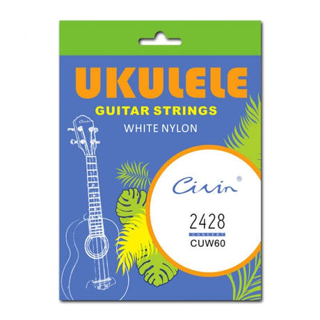 Civin NN US 2428 – Hvide ukulele trengesæt
