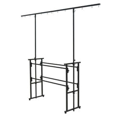 Soporte DJ profesional con barra de luz