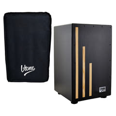 V-TONE Cajón con bolsa (negro)