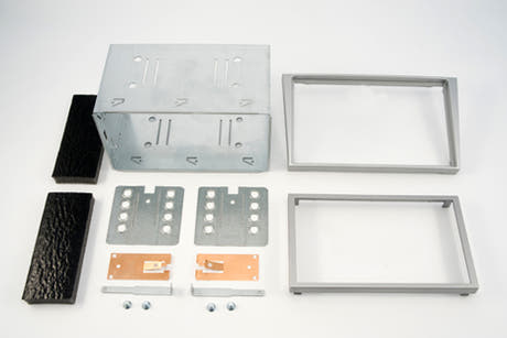 Marco 2-DIN para Opel (Plata)