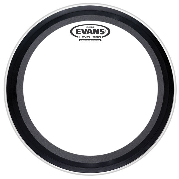 Evans Parche para Bombo EMAD2 Clear Bajo (22”)