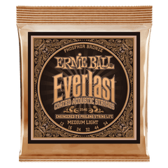 Ernie Ball Everlast Coated Phosphor Bronze Cuerdas de Guitarra (Akustisk)