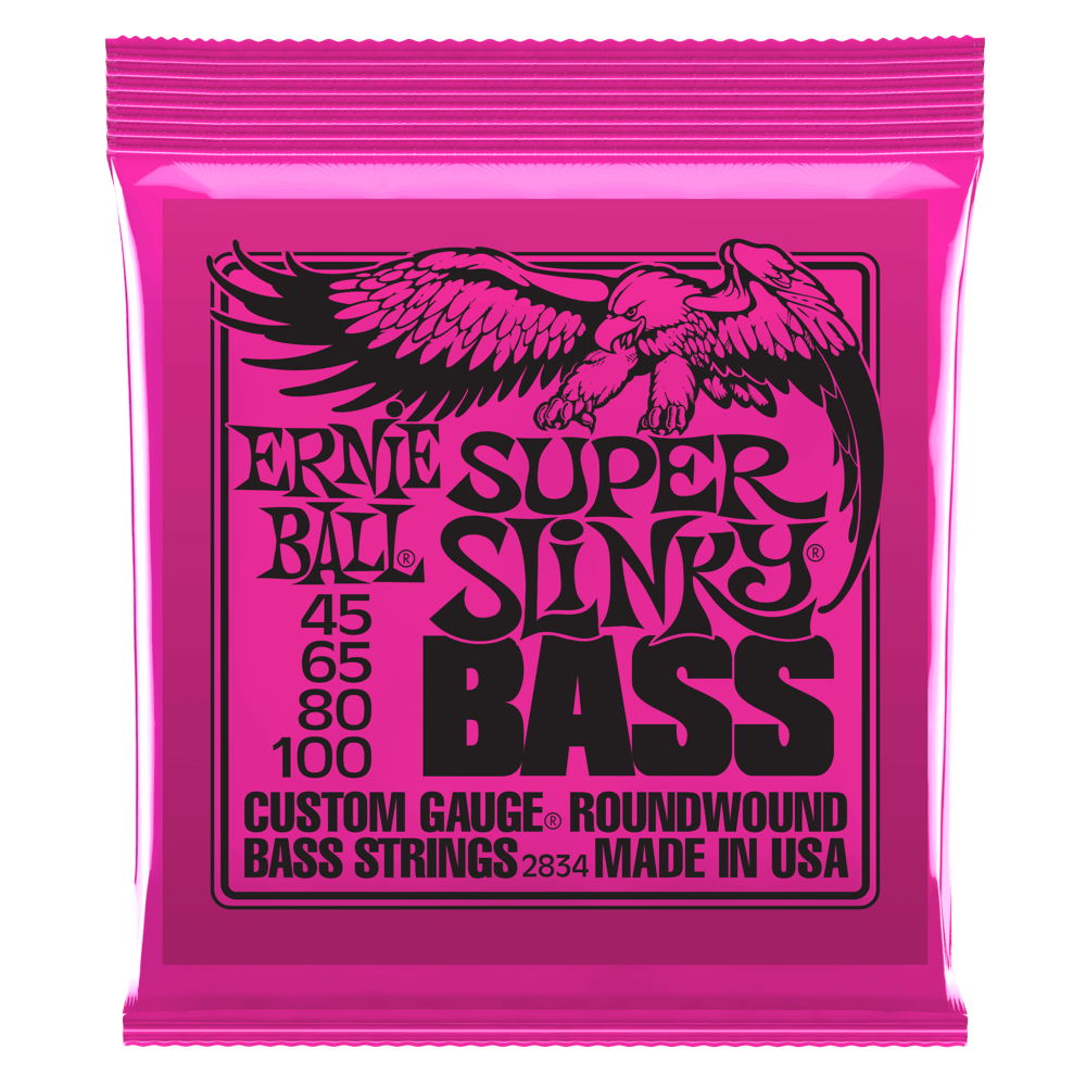 Ernie Ball Slinky Nickel Wound Bass String, Bass Guitar