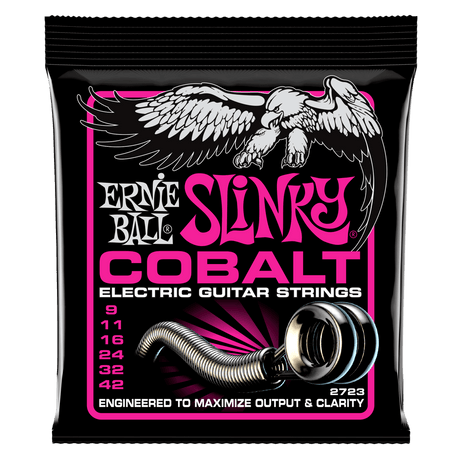 Ernie Ball Slinky Cobalt Cuerdas de Guitarra (El-Guitar)