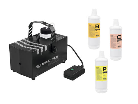 EUROLITE Set Dynamic Fog 600 + líquidos