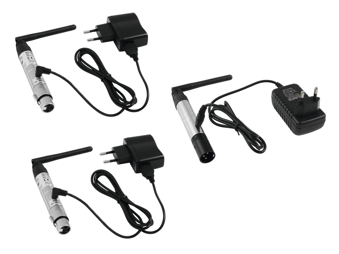 EUROLITE Set QuickDMX 1x Transmisor + 2x Receptor