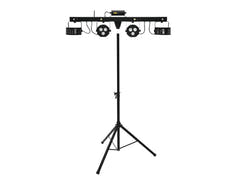 Set EUROLITE LED KLS Laser Bar FX + M-3 Stand para sistema de altavoces