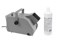 EUROLITE Set BW-100 Máquina de burbujas + líquido para burbujas 1l