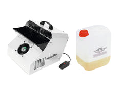 EUROLITE Set Máquina de burbujas SD-201 DMX + Concentrado para burbujas para 5l