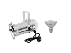 Conjunto EUROLITE Foco PAR-30 sil + PAR-30 230V SMD 11W E-27 LED 3000K