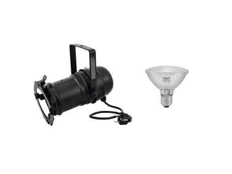 EUROLITE Conjunto PAR-30 Spot bk + PAR-30 230V SMD 11W E-27 LED 6500K