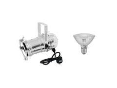 Conjunto EUROLITE Foco PAR-30 sil + PAR-30 230V SMD 11W E-27 LED 6500K