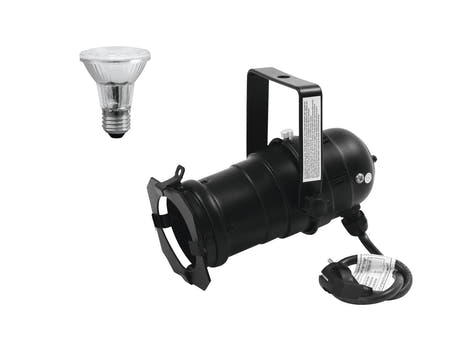 EUROLITE Set PAR-20 Foco bk + PAR-20 230V SMD 6W E-27 LED 3000K