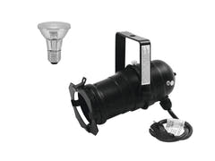 EUROLITE Set PAR-20 foco bk + PAR-20 230V SMD 6W E-27 LED 6500K