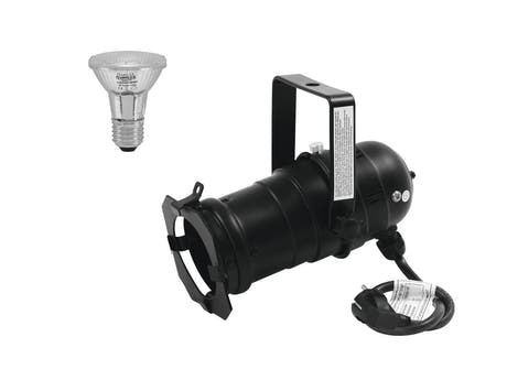 EUROLITE Set PAR-20 foco bk + PAR-20 230V SMD 6W E-27 LED 6500K