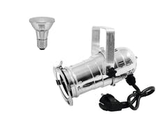 EUROLITE Conjunto PAR-20 Foco sil + PAR-20 230V SMD 6W E-27 LED 6500K