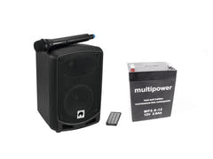 OMNITRONIC set WAMS-65BT + batería