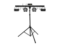 Set EUROLITE LED KLS Laser Bar PRO FX Light Set + M-4 Speaker System Stand