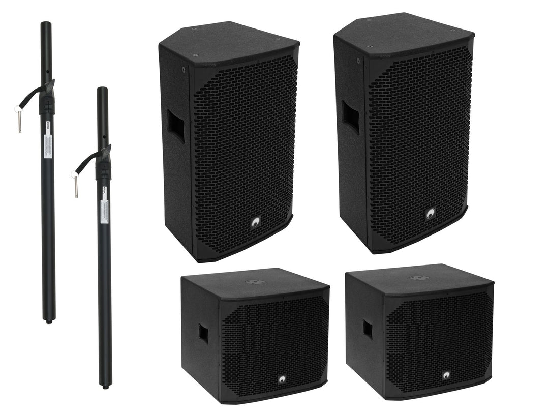 Omnitronic AZX - Large PA Sistema de Altavoces Activo