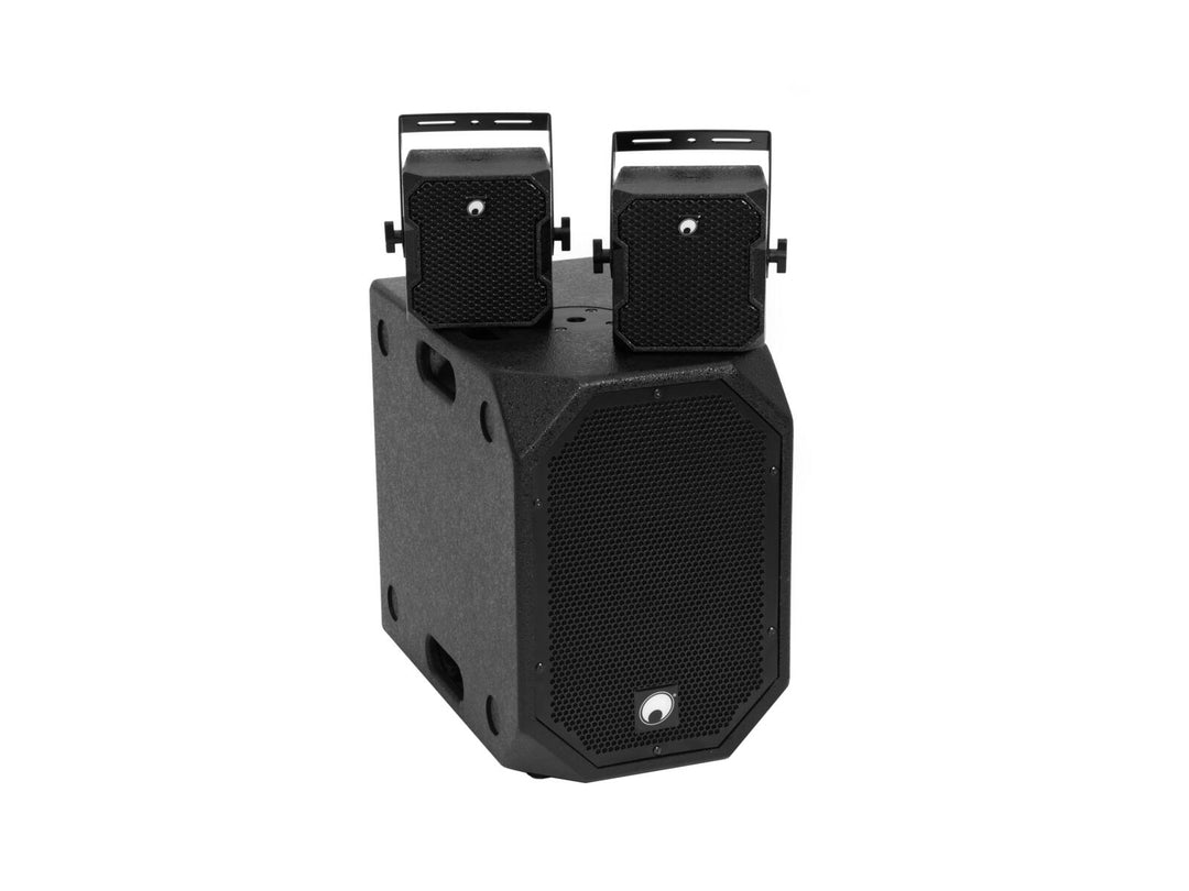 OMNITRONIC conjunto BOB-10A bk + 2x BOB-4 bk