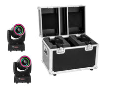 EUROLITE Set LED TMH-41 Hypno Cabezas Móviles Spot + Case