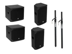 OMNITRONIC Conjunto PA AZX activo M/L