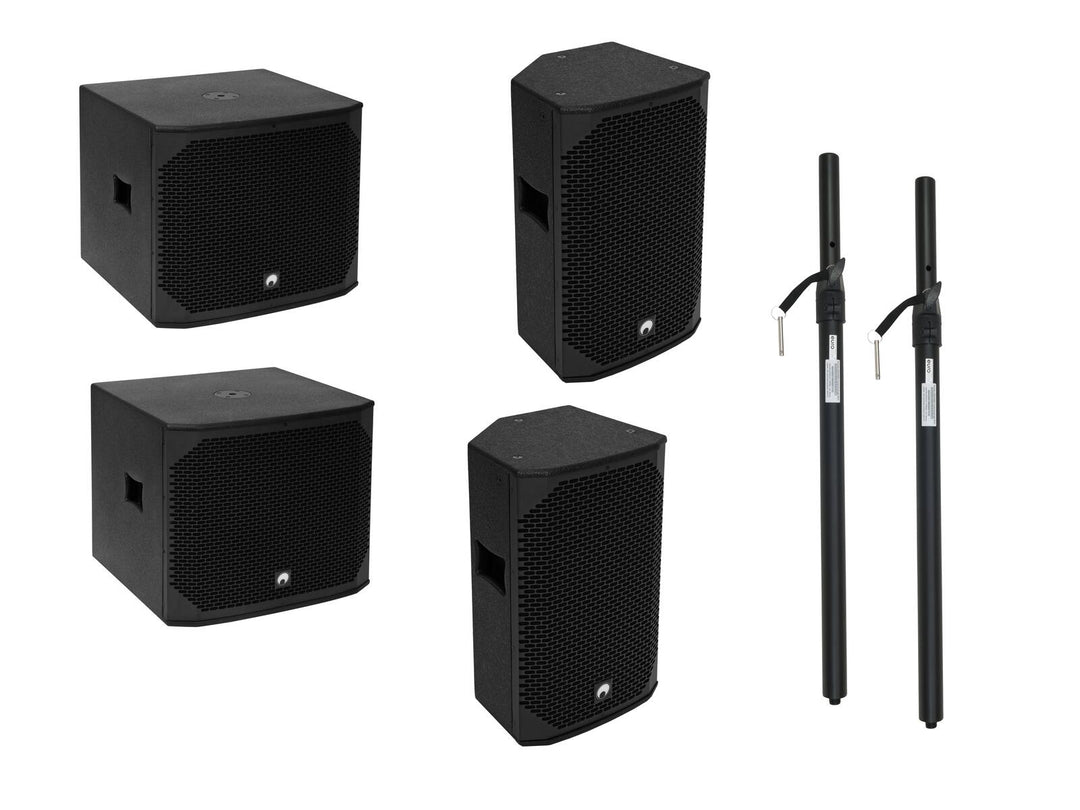 OMNITRONIC Conjunto PA AZX activo M/L