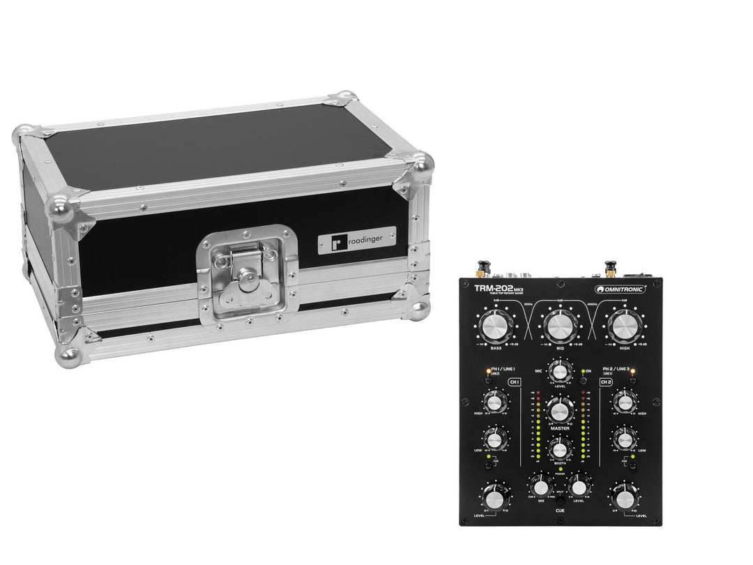 OMNITRONIC Set TRM-202MK3 + Estuche