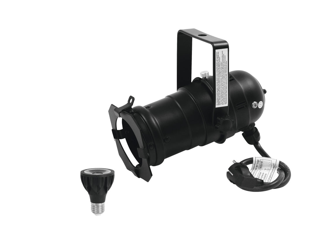 Conjunto PAR-20 Foco bk + PAR-20 230V COB 6W E-27 LED 1800-3000K dim2warm