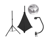 EUROLITE Set bola de espejos de 30cm con stand y cover para trípode negro